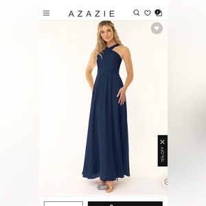 Navy Bridesmaid Dress from Azazie